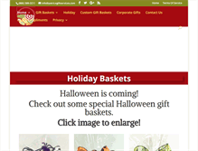 Tablet Screenshot of patricegiftservices.com